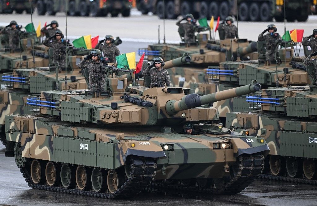 Ukrajna Dél-Korea K2 tank